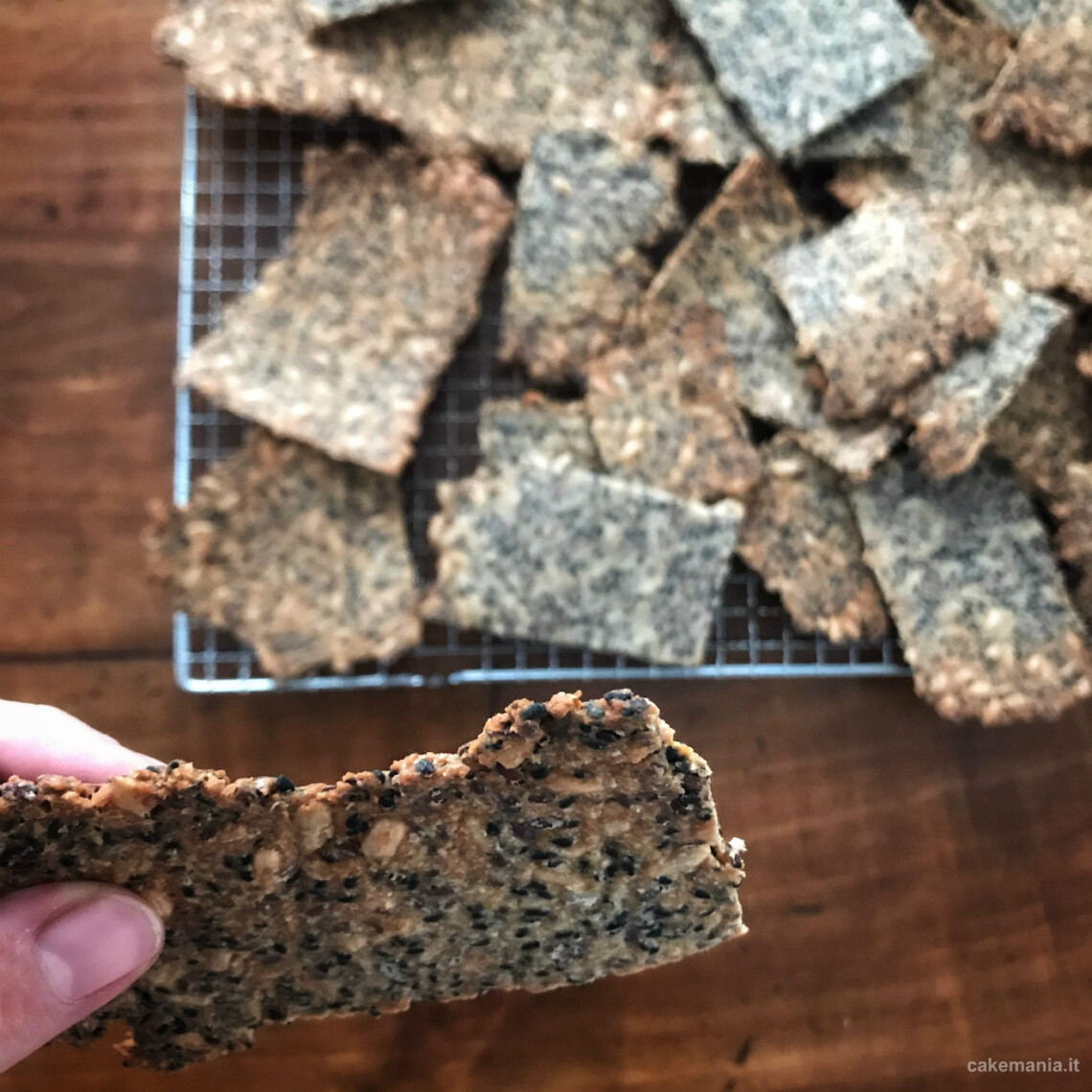 ricetta cracker senza glutine