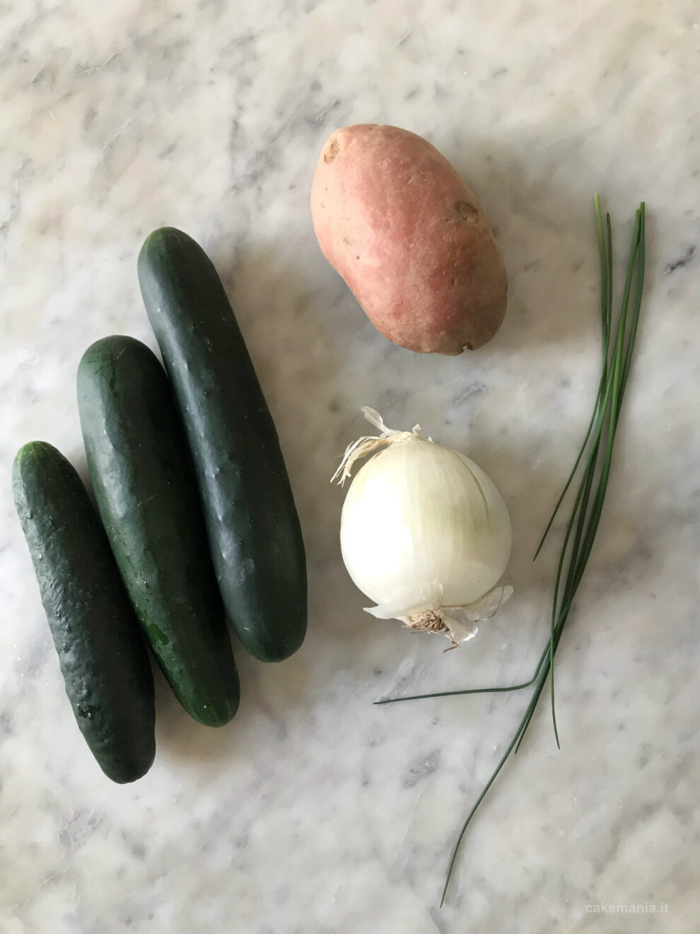 ingredienti Zuppa fredda di cetrioli
