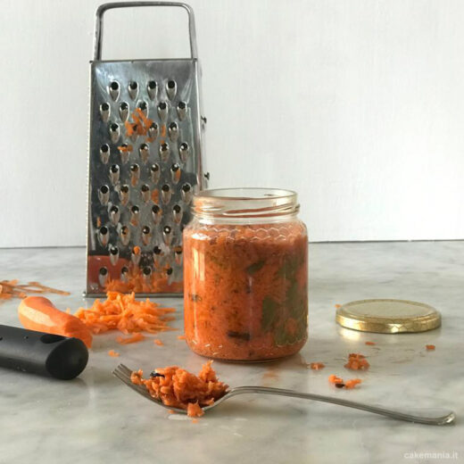 crauti di carote fatti in casa