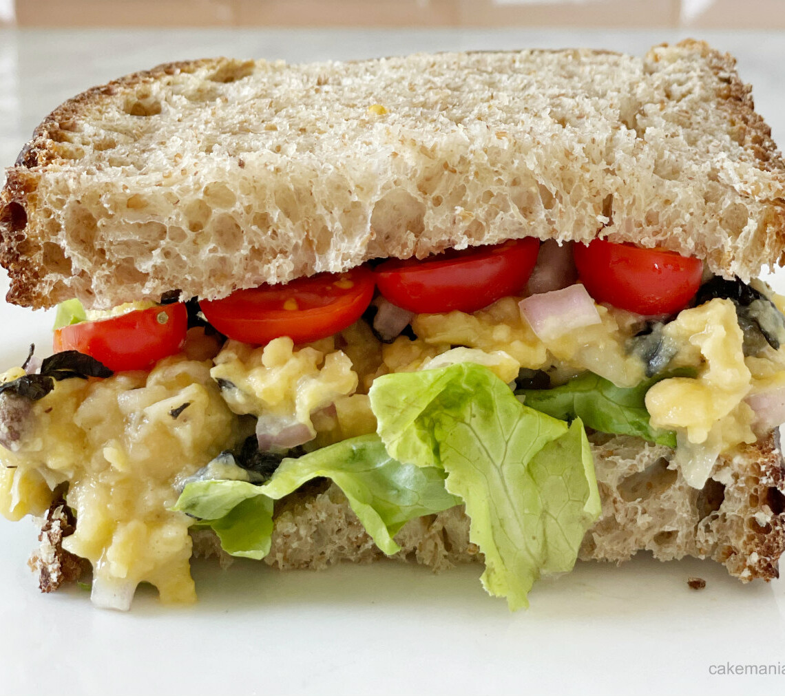 sandwich con tonno vegetale