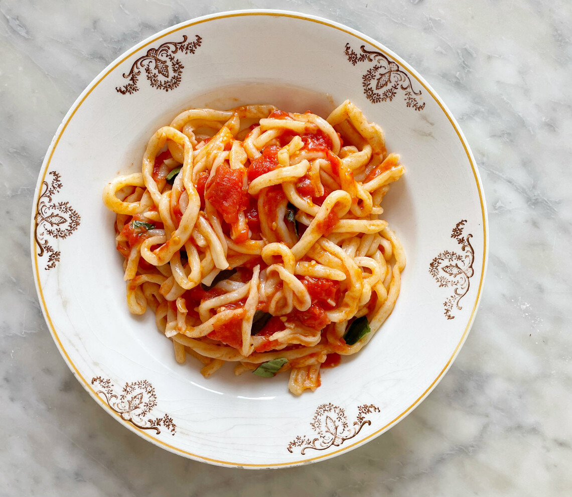pici all'aglino ricetta