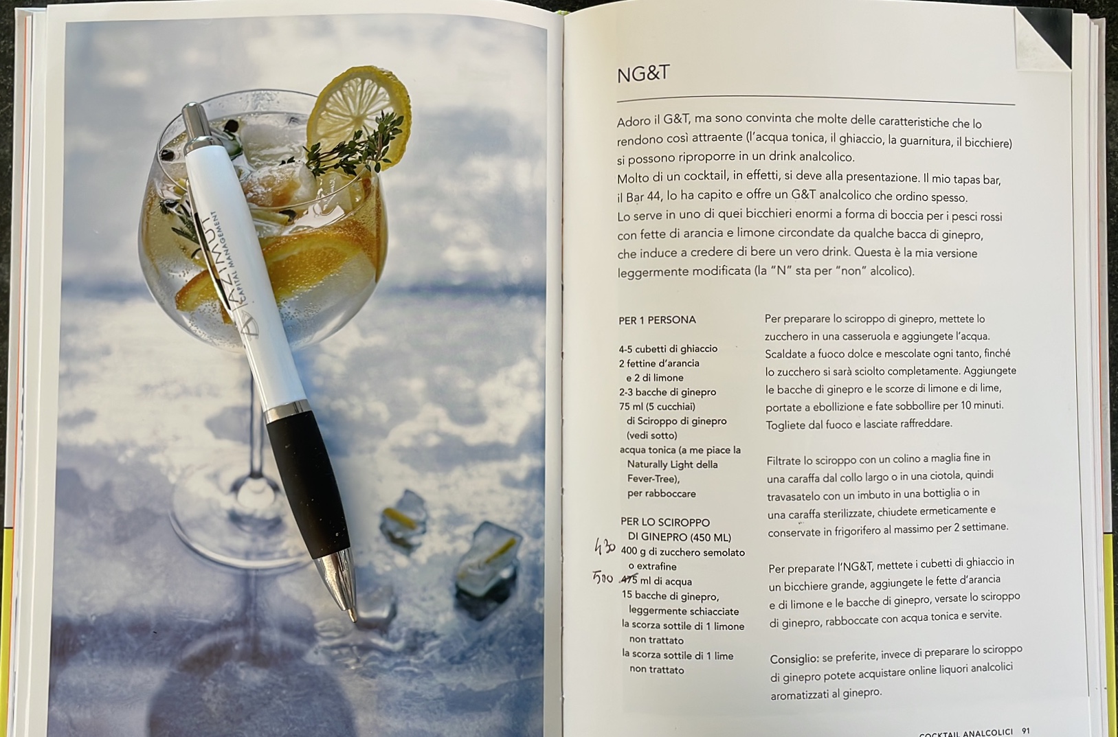 come preparare un aperitivo analcolico