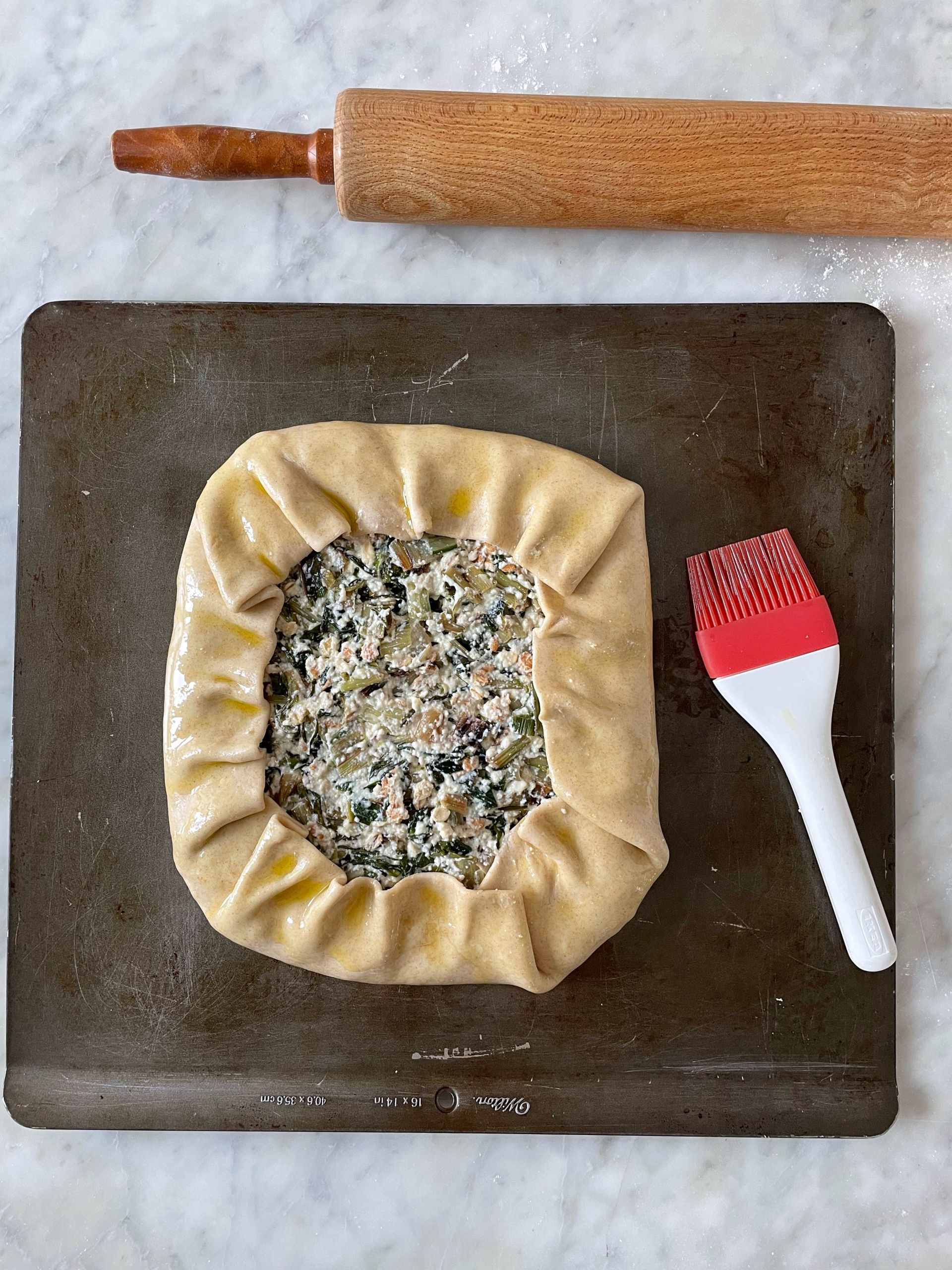 torta di verdure croccante