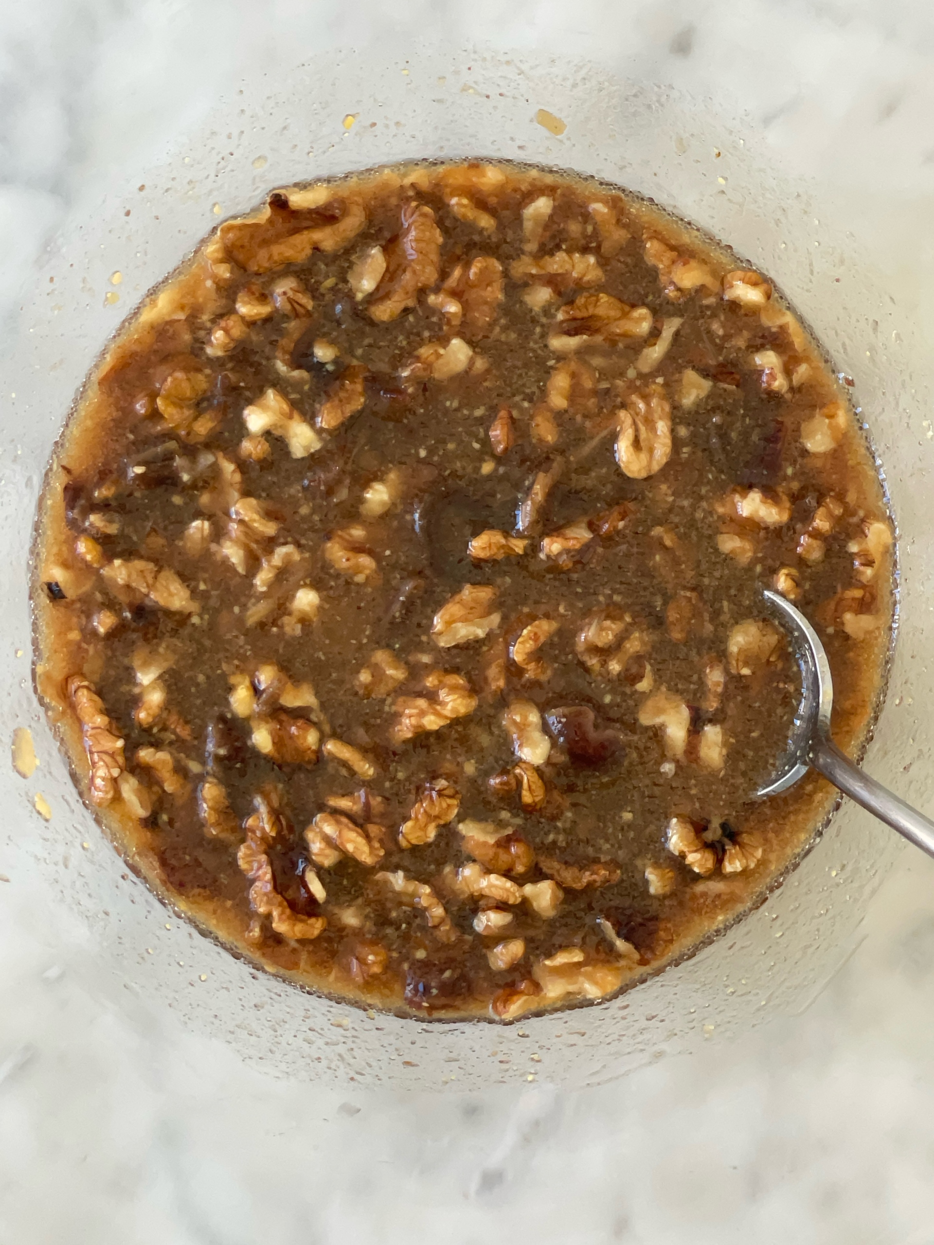 Pan dolce con datteri e noci
