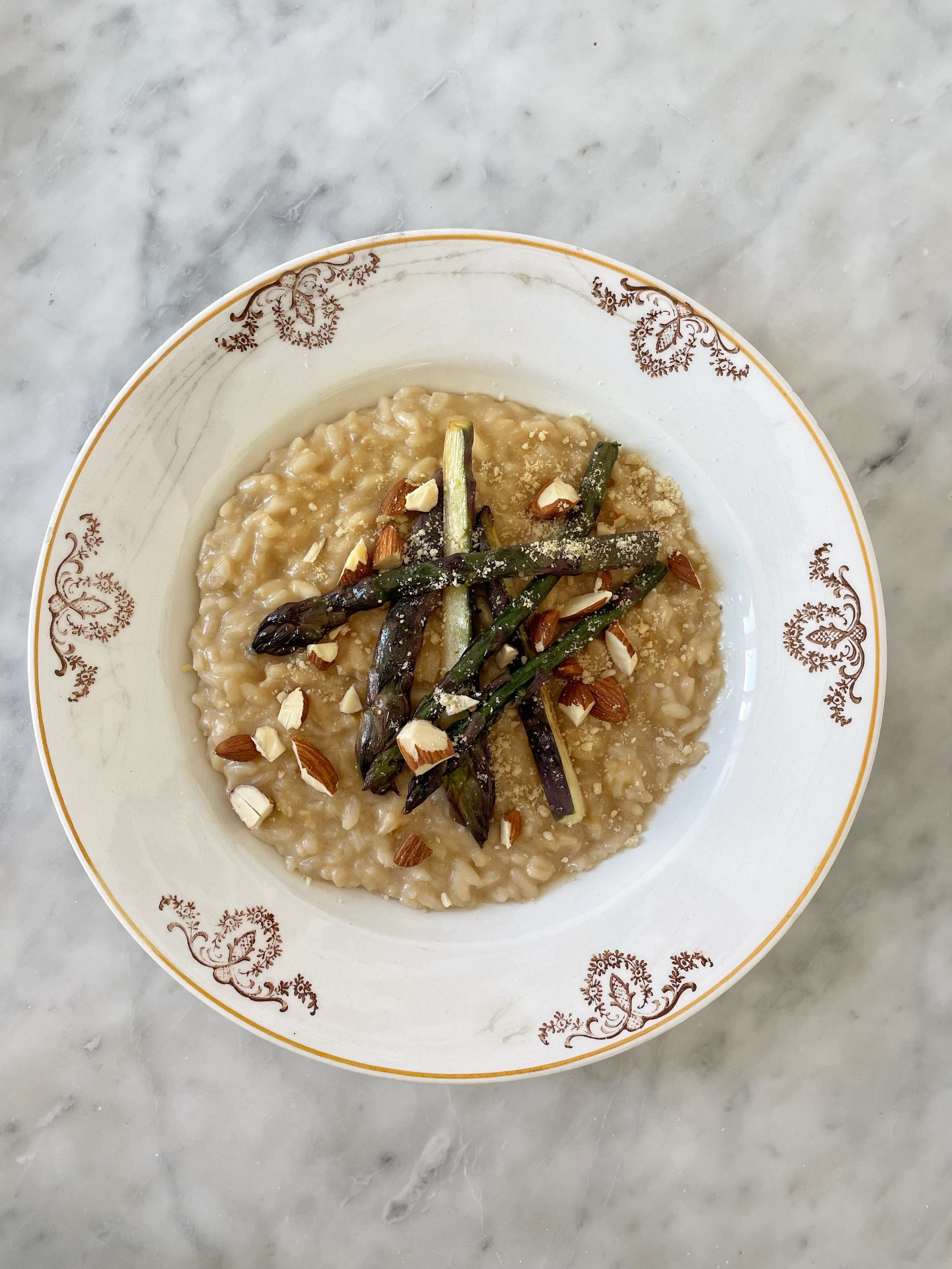 ricetta del risotto alle mandorle