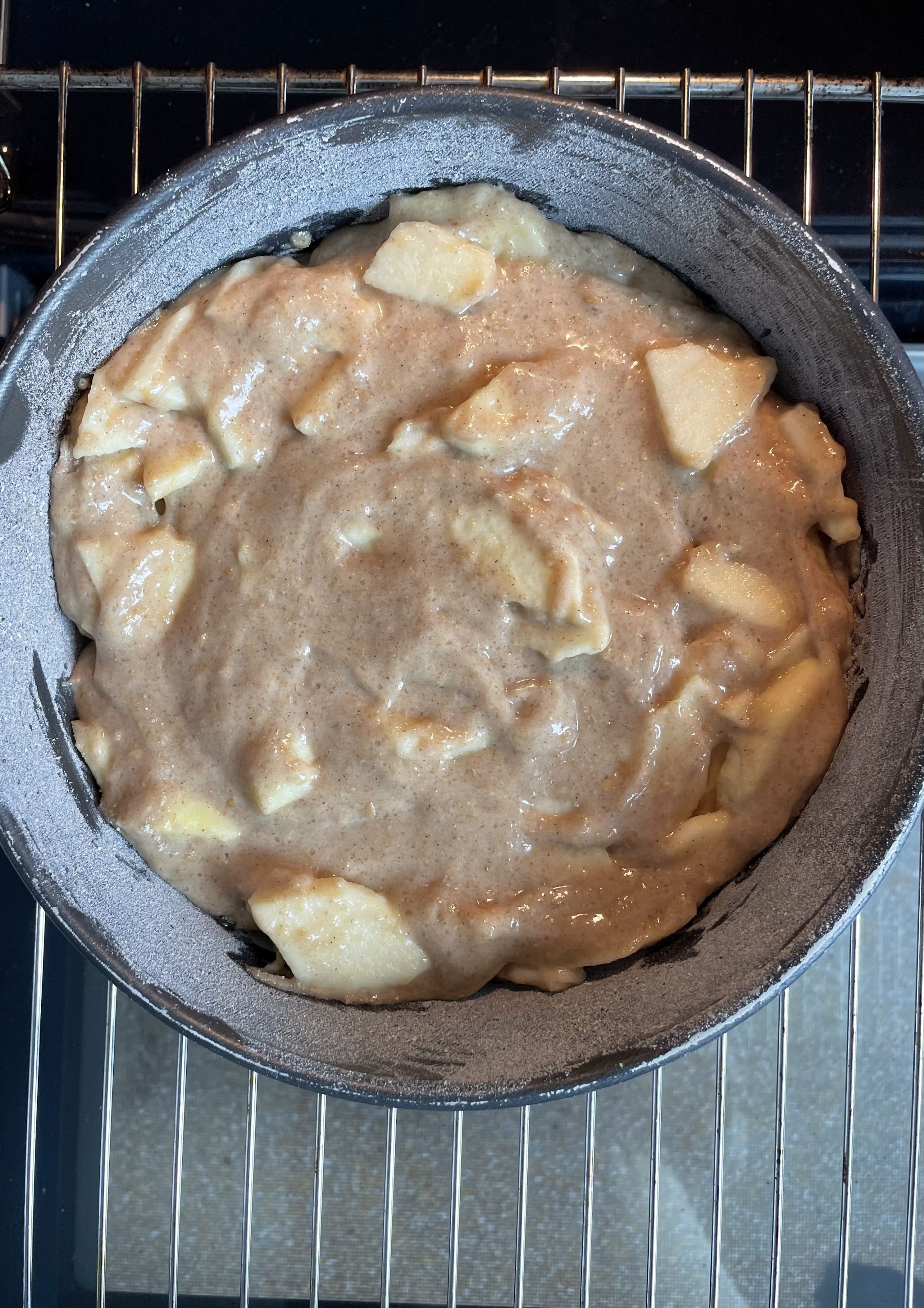 torta di mele vegana morbida